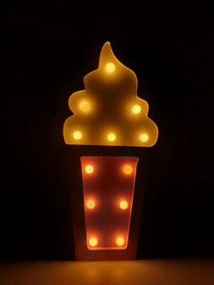 Dekoracyjna lampka LED Lód