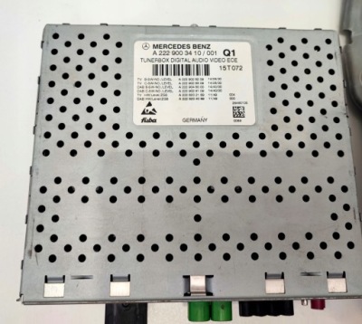 Mercedes w205 w217 w222 тюнер радіо tv a2229003410 фото №1