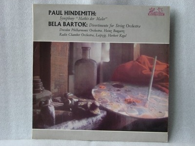 Hindemith Symphony Bartok Divertimento Bongartz LP