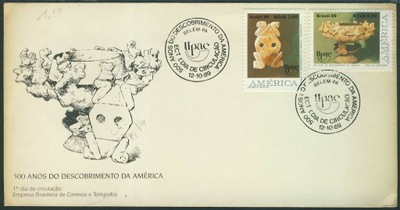 Brazylia 1989 r - Descobrimento da America