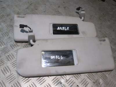 Козирки сонцезахисні захист права + ліва vw polo 9n iv lift 05- фото №1