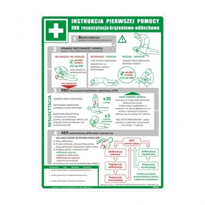 Instrukcja udzielania pierwszej pomocy