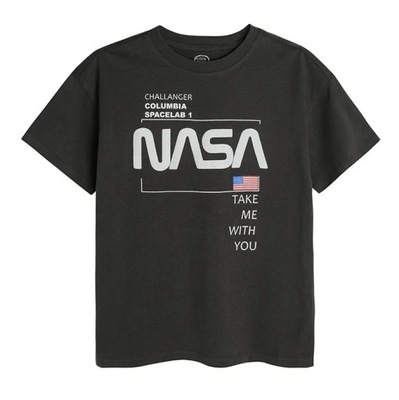 Cool Club T-shirt dziewczęcy NASA r 134