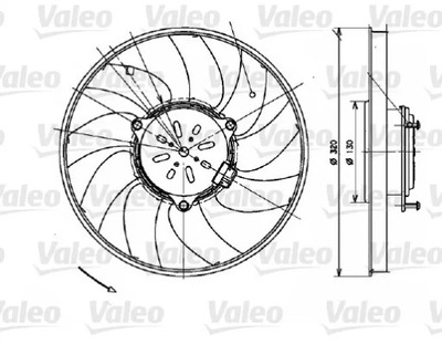 VALEO 696082 VENTILADOR  