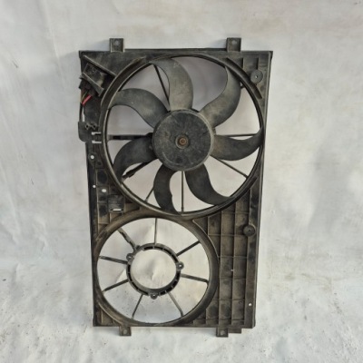 Vw passat b6 05-10 рамка корпус радиатора вентилятор фото №1