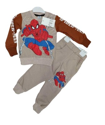 Komplet Lekki dres Spiderman 86/92