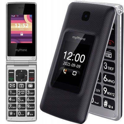 TELEFON DLA SENIORA Z KLAPKĄ MYPHONE TANGO MP-3