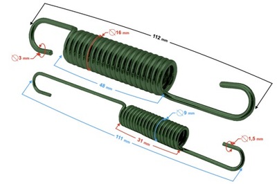 RESORTE SUJECIÓN BOCZNEJ HYPER 125  