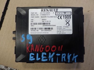 Модуль комфорта renault kangoo ii zoe 282755355r фото №1