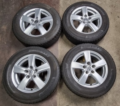 VW GOLF 7 VII RUEDAS LLANTAS NEUMÁTICOS INVIERNO 195/65R15 195/65/15 CONTINENTAL WINTER 