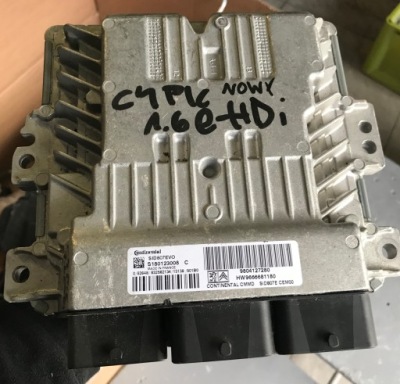 Citroen c4 picasso ii 1.6 hdi бортовий комп'ютер 9804127280 фото №1