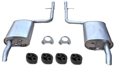 Lexus 3 ls430 2000-2006 глушители конечные kpl фото №1