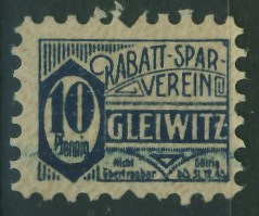 Gleiwitz 10 pfennig - Rabatt Spar Verein