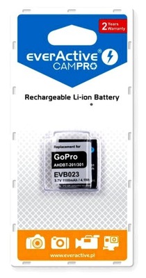 Bateria CamPro do GoPro HERO 3 3HD 1100mAh GW24