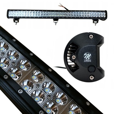 ПАНЕЛЬ LED (СВІТЛОДІОД) ПРОТИТУМАНКА ДАЛЬНІ НАКЛАДКА 216W 14400LM 33' 84CM 12/24V BUS TIR