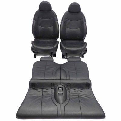 Mini cooper r52 сиденье сиденья кожа sport подогрев фото №1