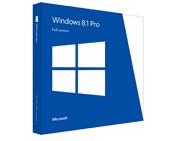 Microsoft Windows 8.1 Pro, Full packaged product