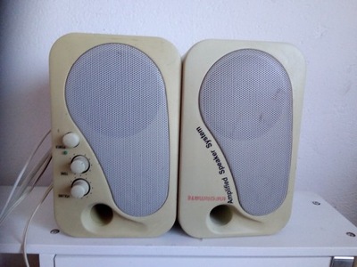 Stare głośniki komputerowe