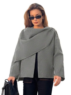 OVERSIZE ELEGANTNÝ KABÁT L