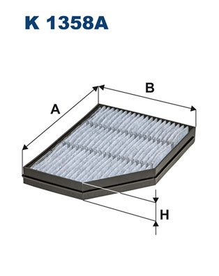 FILTRAS KABINOS FILTRON K 1358A K1358A 