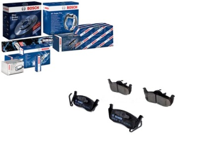 Bosch 986 494 142 набор тормозных колодок тормозных, тормоза дисковые фото №1
