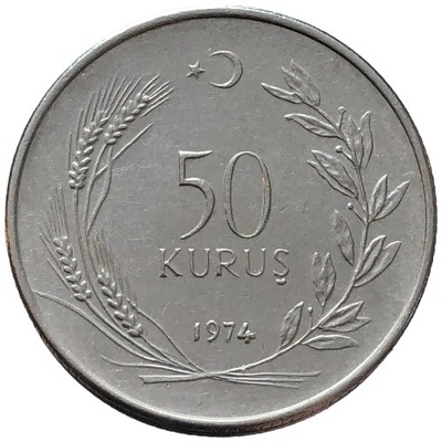 86343. Turcja - 50 kuruszy - 1974r.