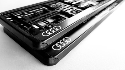 CUADROS PARA TABLIC REJESTRACYJNYCH AUDI ORIGINAL ASO  