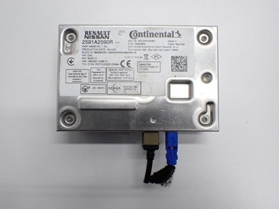 Модуль блок управления навигации 2591a2590r renault zoe ii 21r фото №1