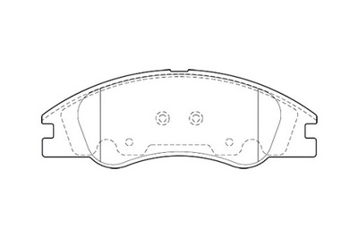 VALEO КОЛОДКИ ТОРМОЗНЫЕ KIA CERATO 04- Z ДАТЧИК.