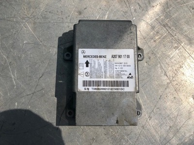 Mercedes w207 модуль датчик подушок подушка безпеки фото №1