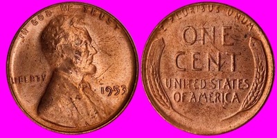 1 Cent USA 1953 r U 196