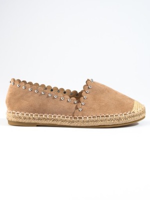 Espadryle damskie Vinceza beżowe r.36