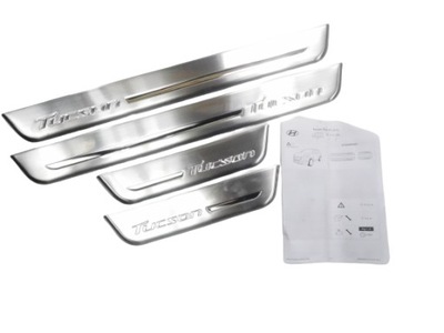 Оригінальні накладки поріг. - hyundai tucson 2015-2020 d7450ade00st фото №1