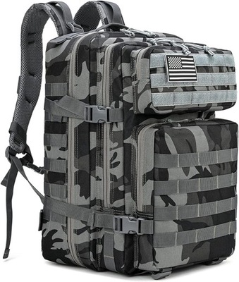 Military Tactical Backpack Large ,Molle Army Assault Pack 45L for Traveling
