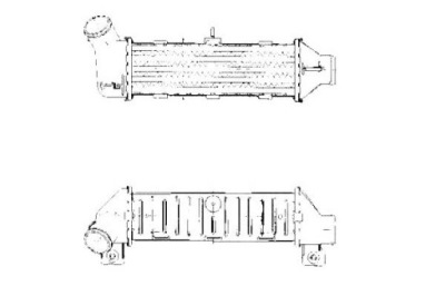 Nrf интеркулер vw polo 1,9tdi фото №1