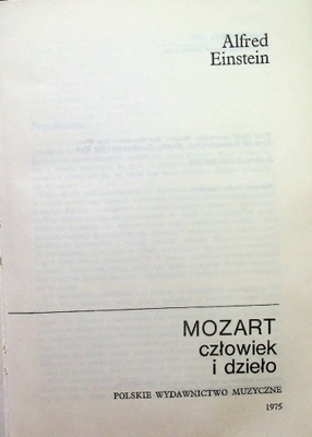 Mozart Człowiek i dzieło