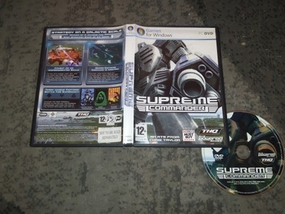 Supreme Commander PC DVD