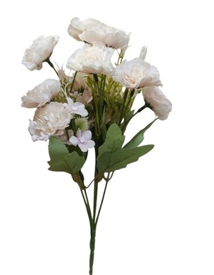 GOŹDZIKI bukiet mieszany kwiaty sztuczne 31 cm