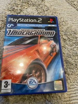 Gra PS2 NEED FOR SPEED UNDERGROUND PLAYSTATION 2 Sony PlayStation 2 (PS2)