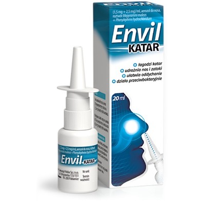 ENVIL KATAR(1,5MG+2,5MG)/ML, AEROZOL DO NOSA 20ML