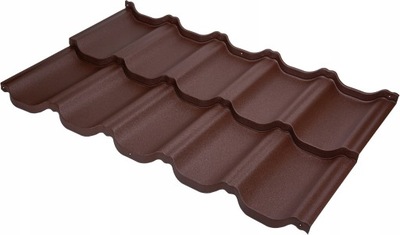 Blachodachówka modułowa Venecja D-Matt brązowa