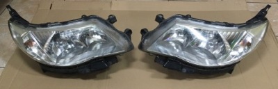 Фара правий лівий ксенон subaru forester iii sh 08- uk фото №1