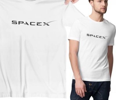 T-SHIRT KOSZULKA MĘSKA NASA SPACEX SPACE X