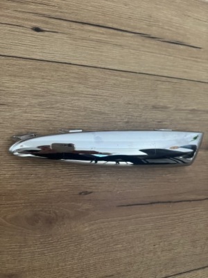 Молдинг бампера хром левая fiat 500 lounge nowa оригинальная фото №1