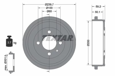 94022800 BEBEN HAM. VW POLO SEAT IBIZA 