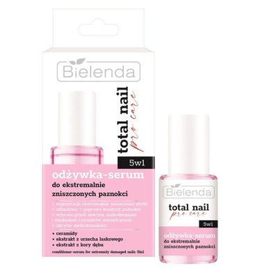 Bielenda Total Nail Pro-Care odżywka-serum do ekstremalnie zniszczonych paz