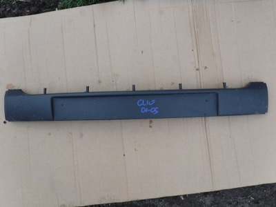 Накладка номерного знака перед renault clio ii lift фото №1