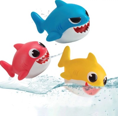 Pinkfong Baby Shark 3w1 Rekinki do Kąpieli