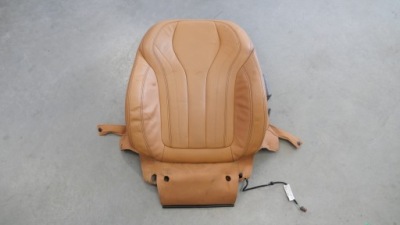 Bmw x6 f16 обшивка спинка сидіння cognac фото №1
