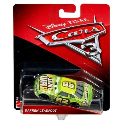 Samochód Cars Auta Darren Leadfoot Auta 3 Mattel